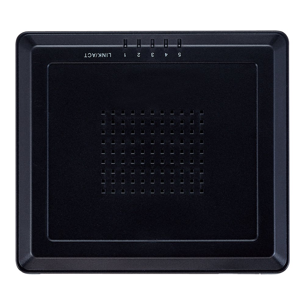 Amazon | BUFFALO Giga対応 5ポート スイッチングHub ブラック LSW3-GT